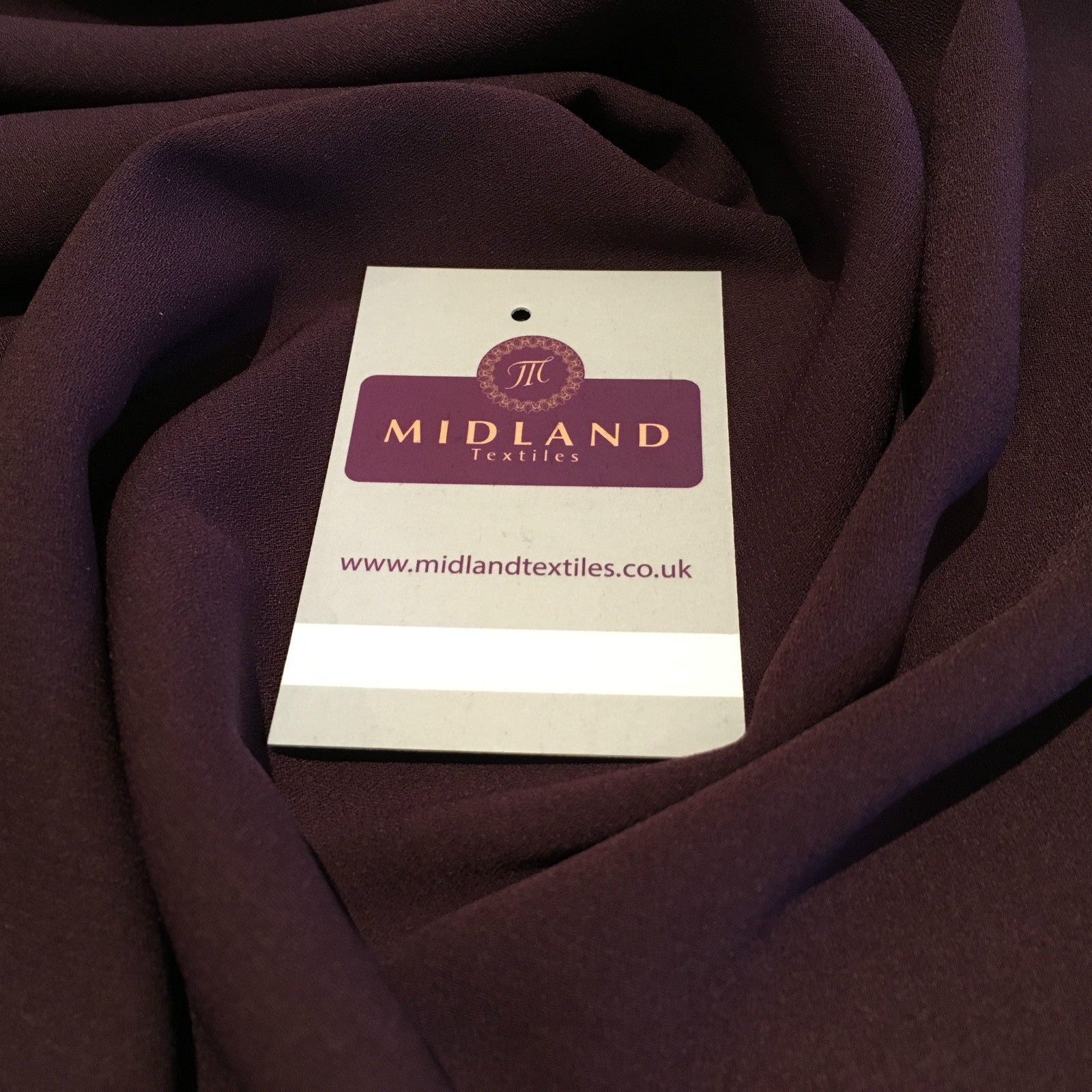 Plain Poly Moss Crepe Georgette dress fabric medium weight 58' Wide M420 Mtex
