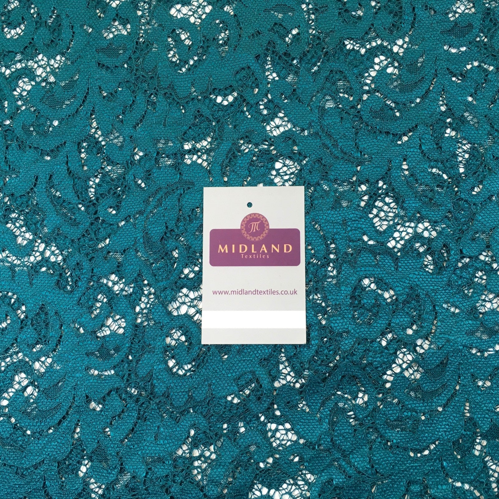 £9.90/m Lightweight soft corded Raschel lace 58' Wide M770 Mtex