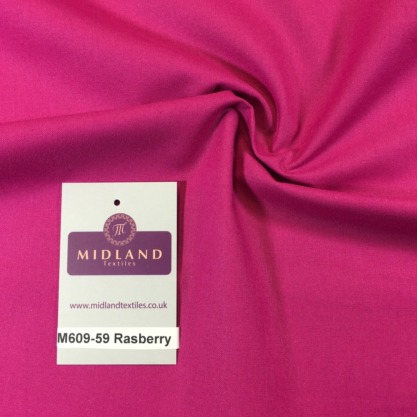 Plain Coloured True Craft 100% Cotton Patchwork Crafting Fabric 44' M609 Lot 1