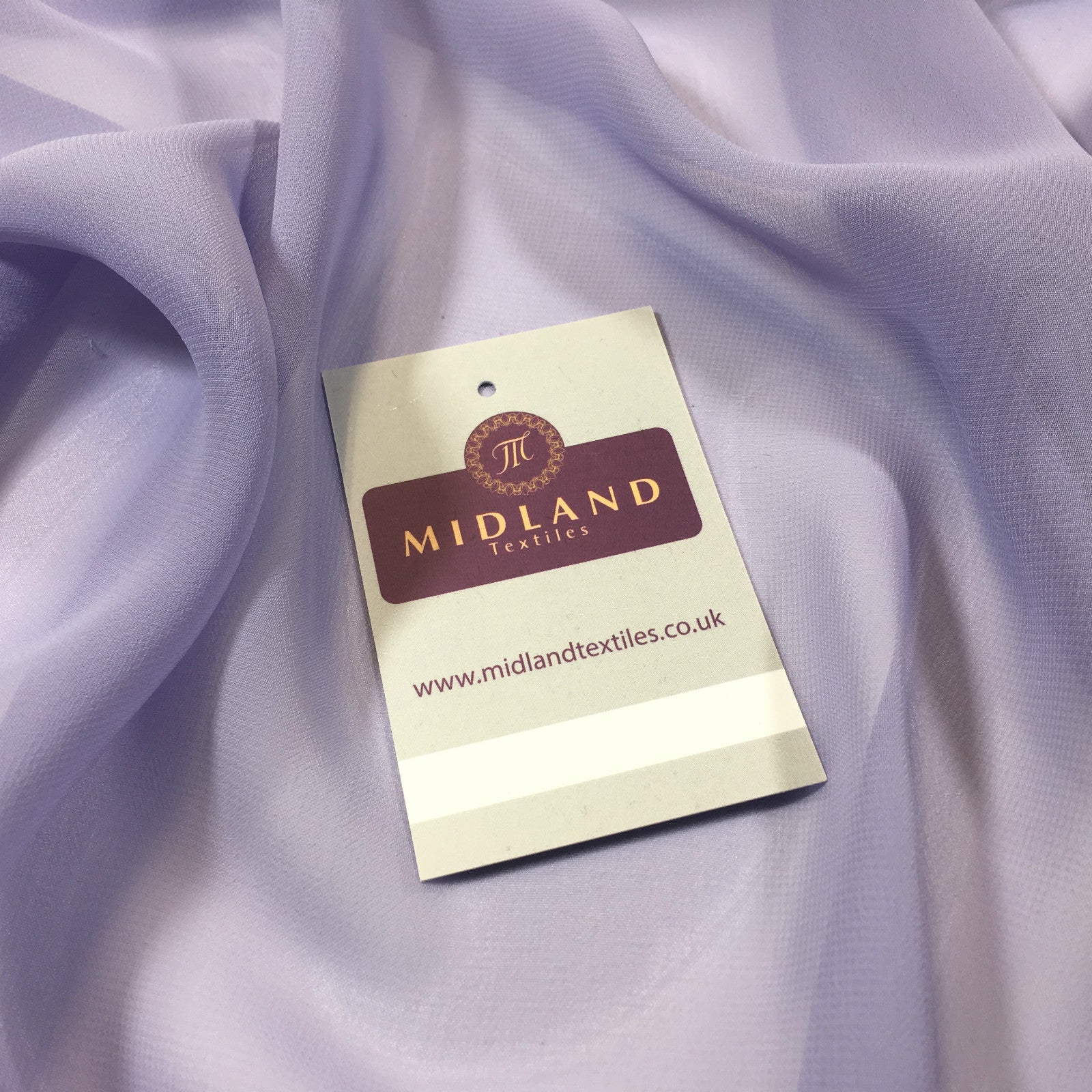 £2.50 Hi-Multi Caress Chiffon Sheer Fabric Semi-Transparent 42' M608 Mtex