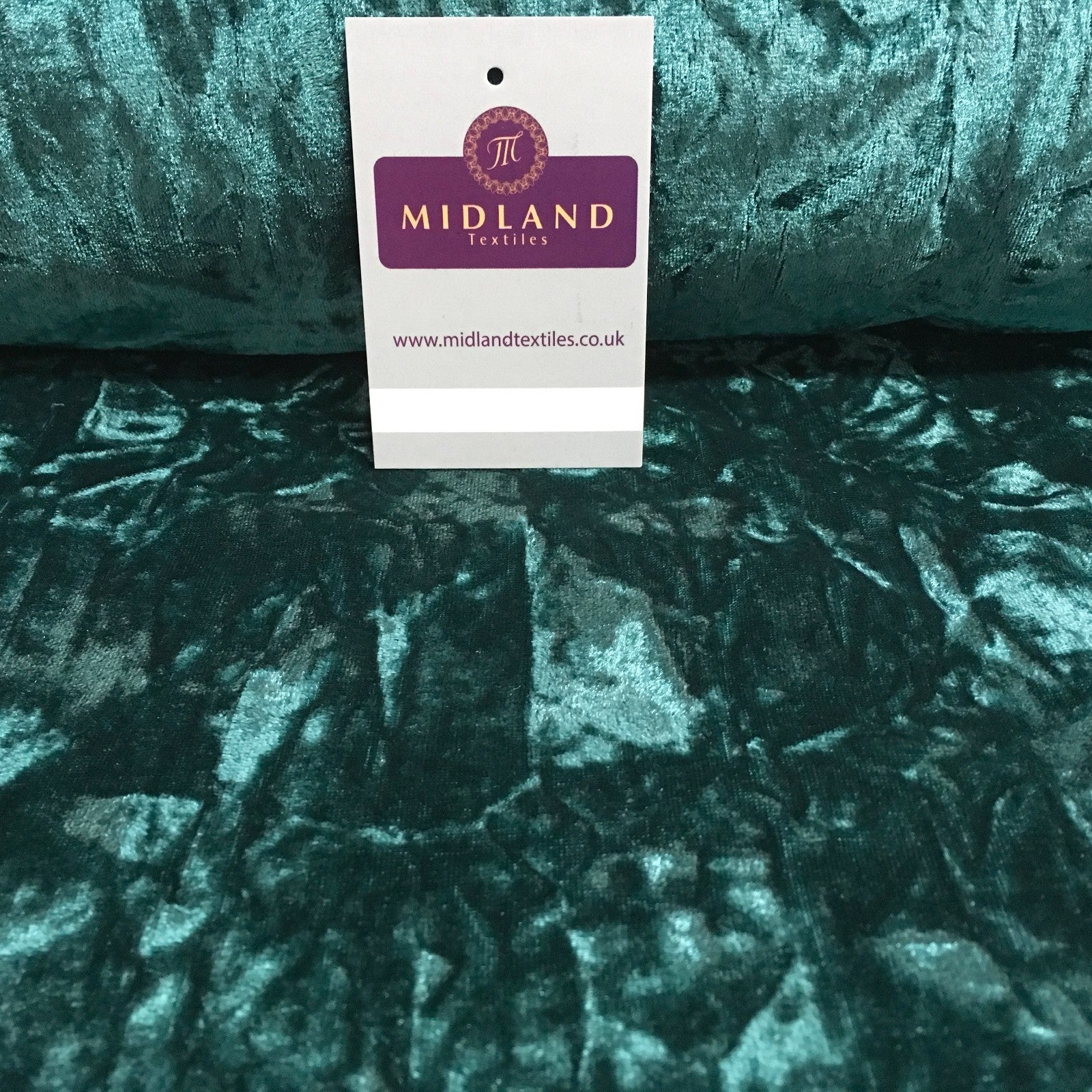 £5.75 Creased Ice Velvet One way stretch Dress Fabric 58' M607 Mtex