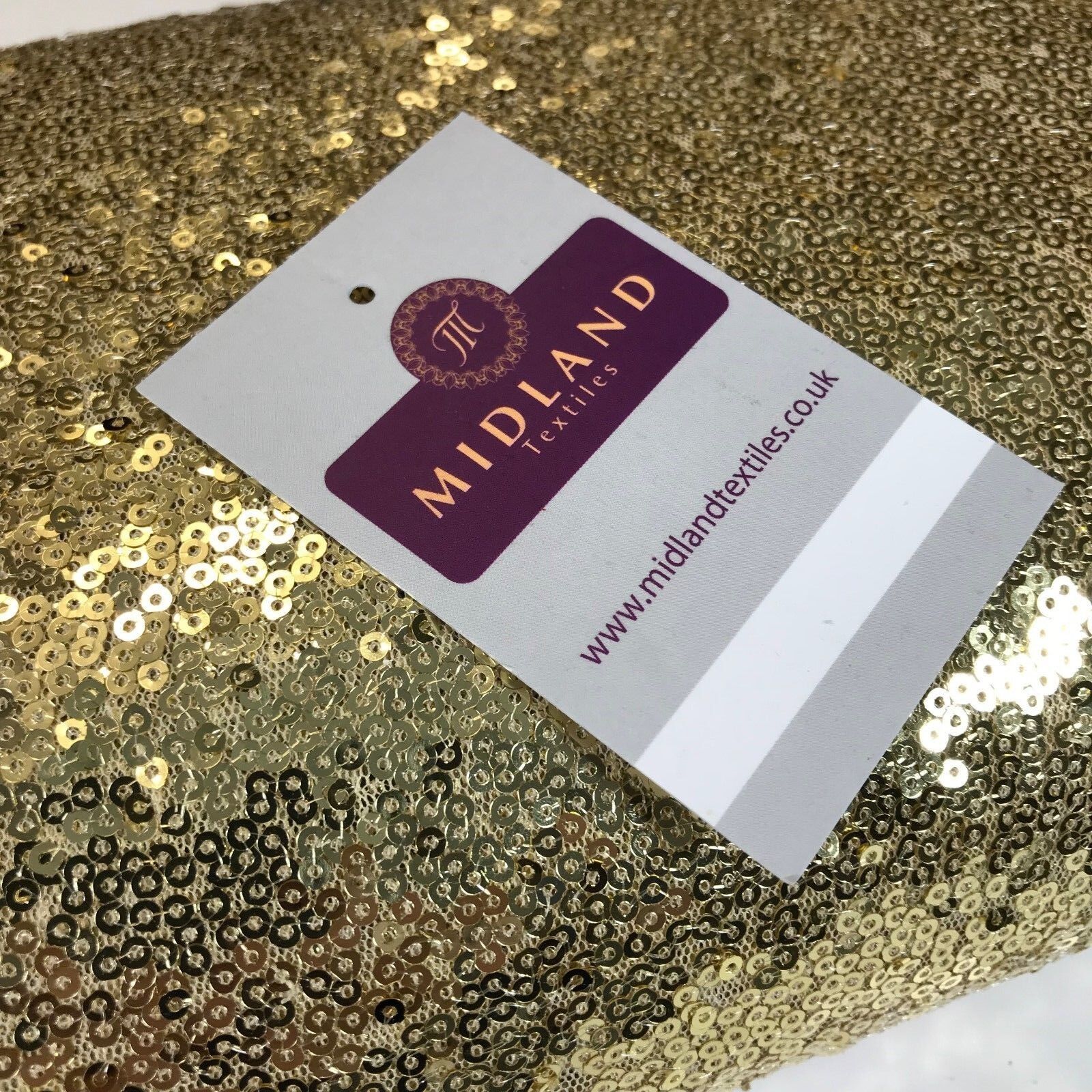 3mm Sewn On Allover Sequins On Net Fabric 48' Wide Dress Fabric M79 Mtex