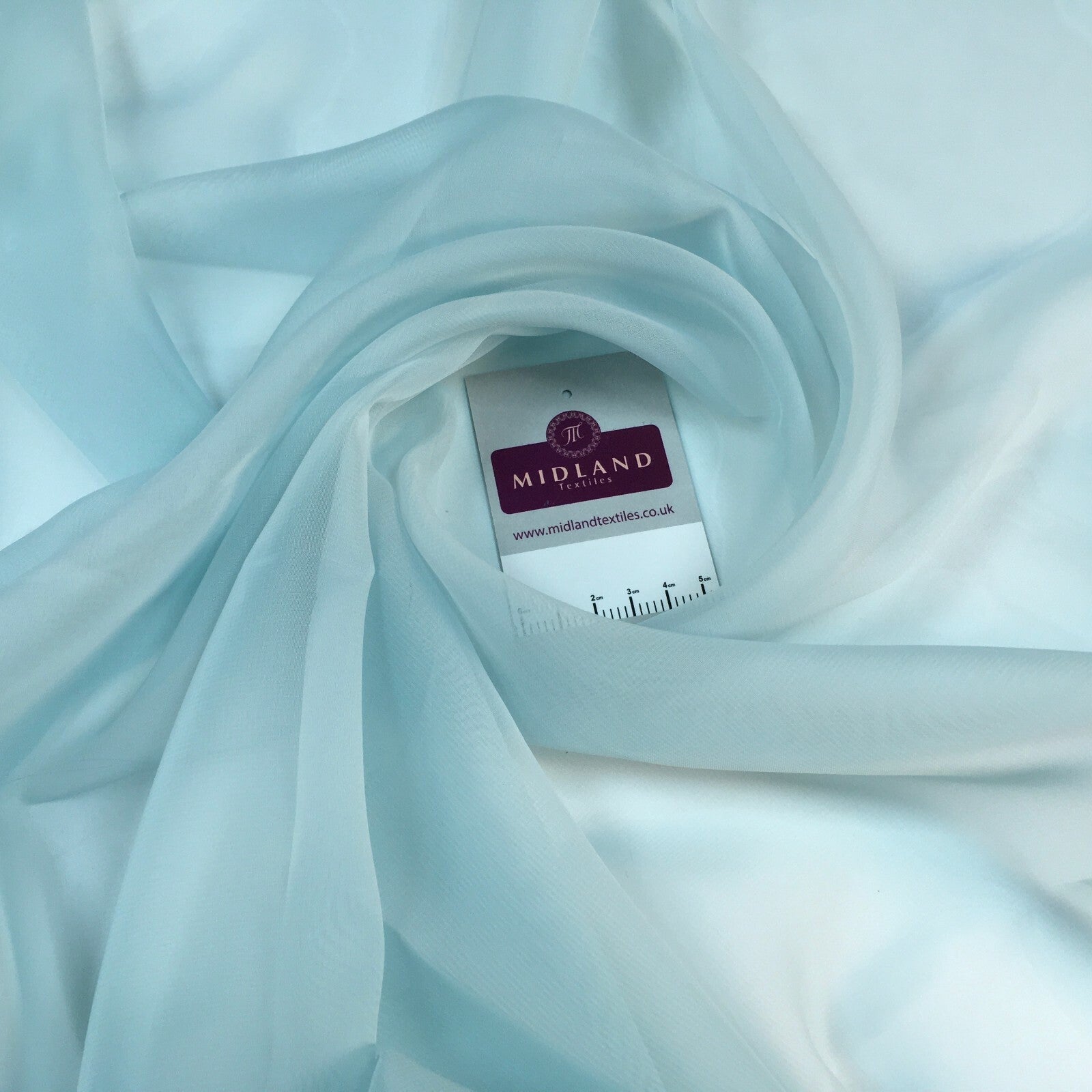 Plain Georgette Chiffon Lightweight sheer Fabric 150 cm M687 Mtex