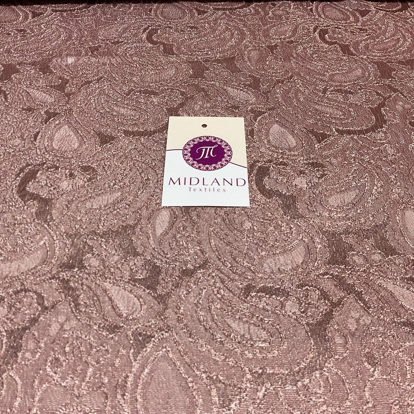Satin Floral Jacquard Perfect for Dresses, Skirt Fabric 150cm wide M1755