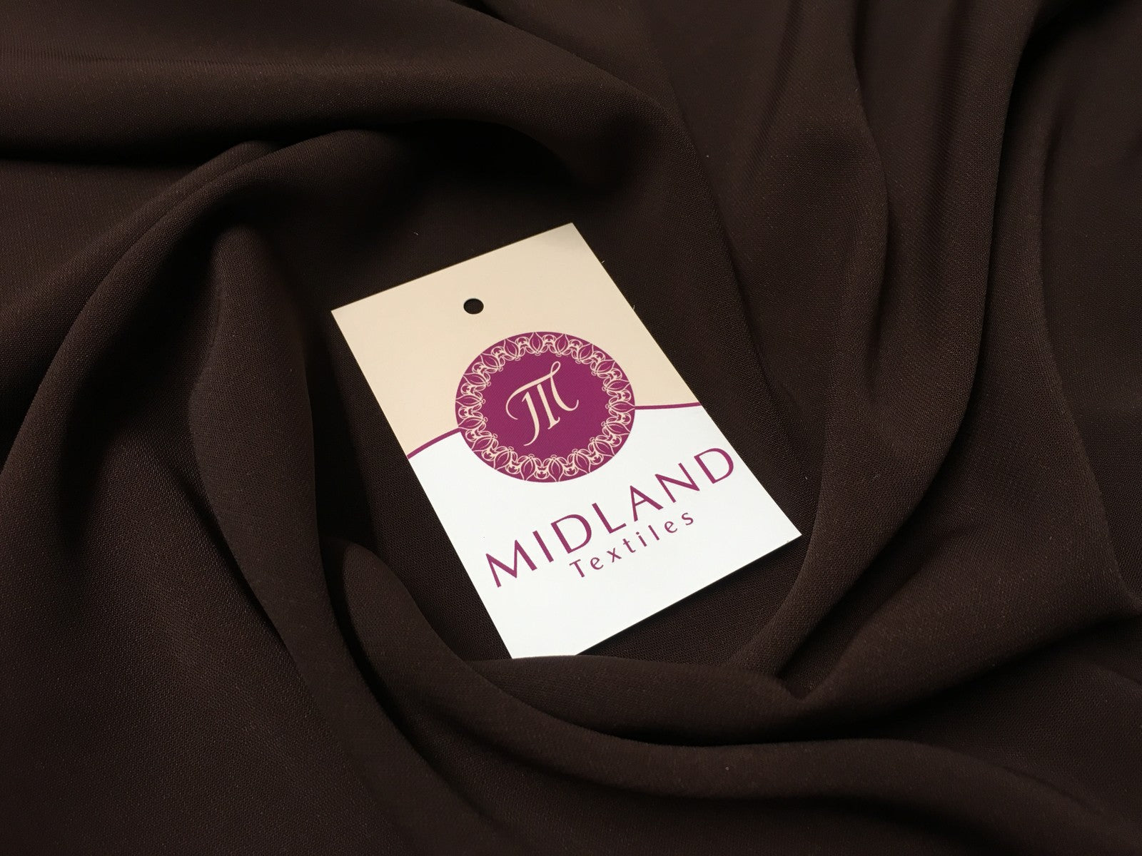 £5.99/m Soft Luxury Peach Crepe Dressmaking Fabric for Bridal M510