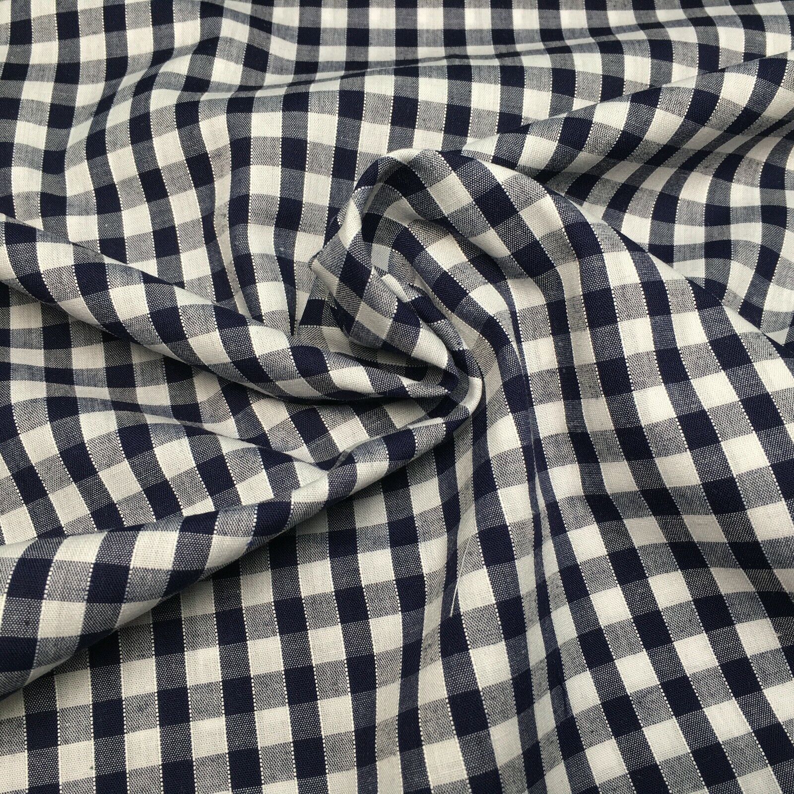 1/4 Gingham Check Corded Gingham Dress Fabric, aprons, tablecloth  M1542