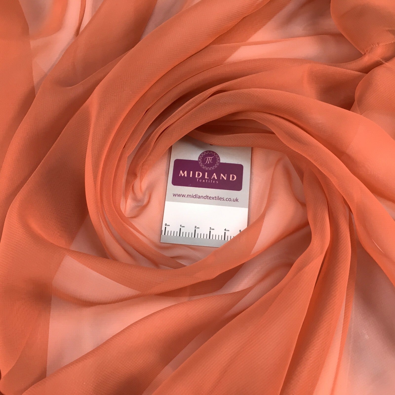 Plain Georgette Chiffon Lightweight sheer Fabric 150 cm M687 Mtex