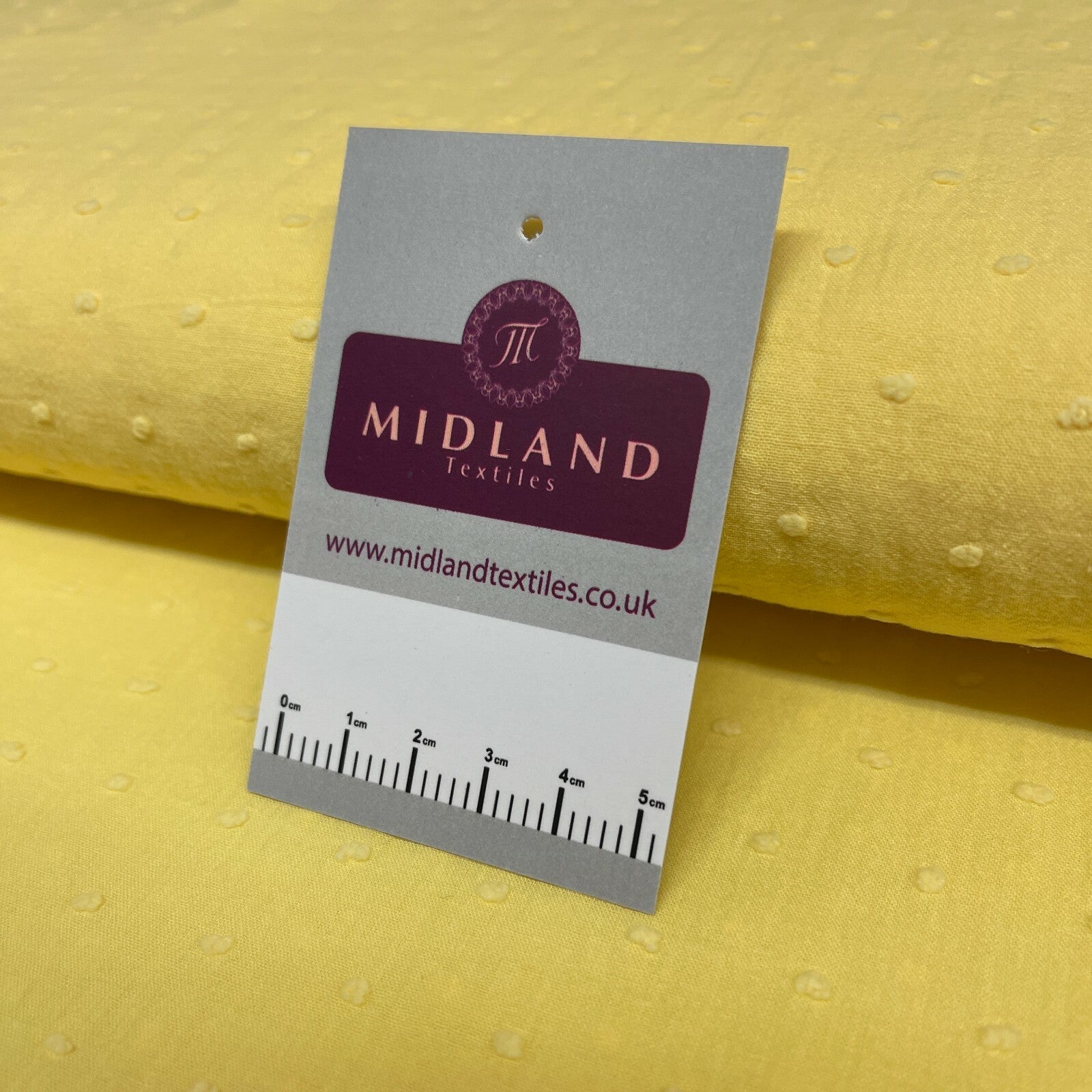 £7.99 100% Cotton Swiss Dot Soft Dobby Dressmaking Fabric 135cm Wide MD1052