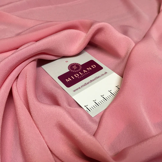 Silky Soft Crepe Plain Fabric Dress Blouse smooth drape quality MR1520 Mtex