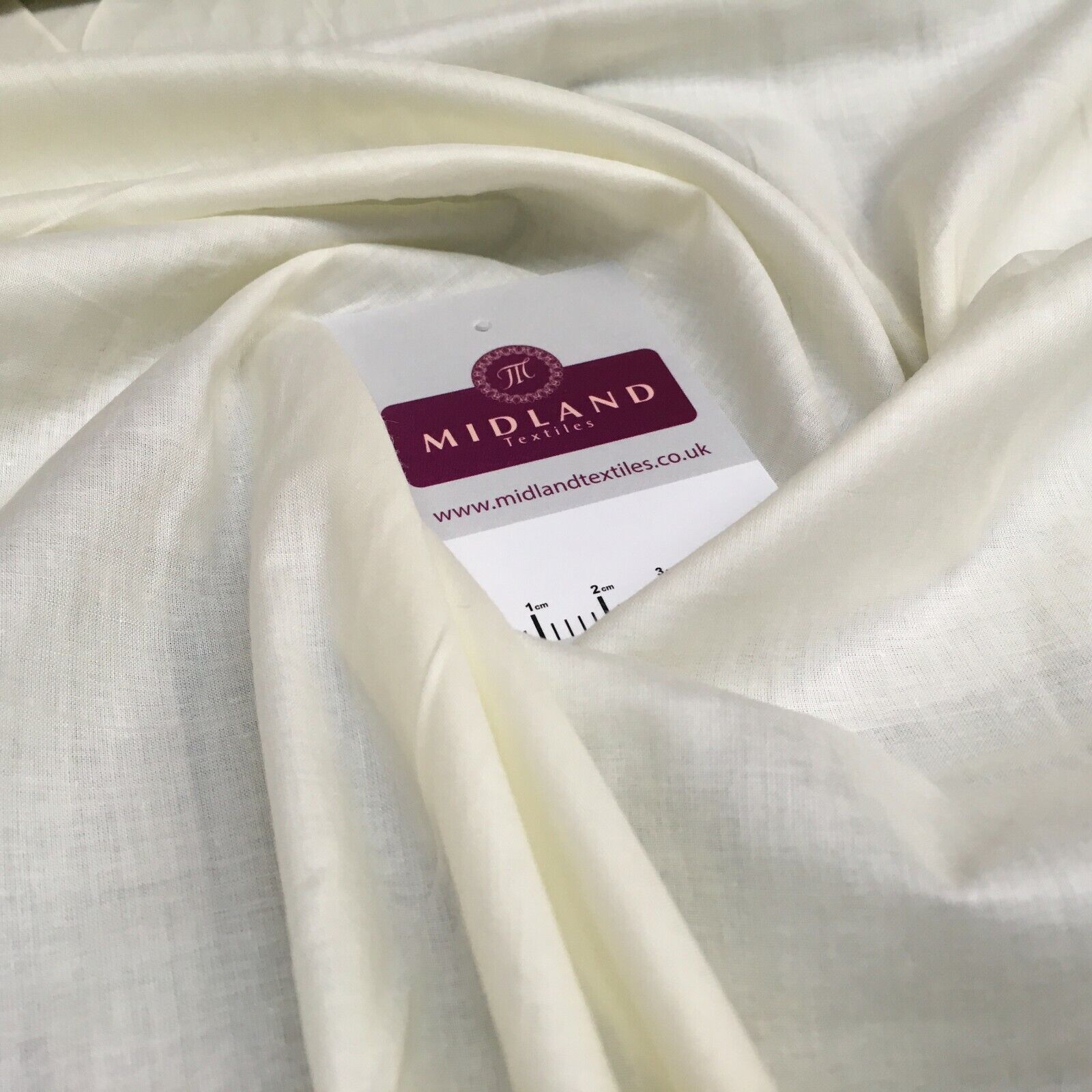 Plain Pre Shrunk Lightweight Egyptian 100% Cotton 104cm Wide Mtex M1506