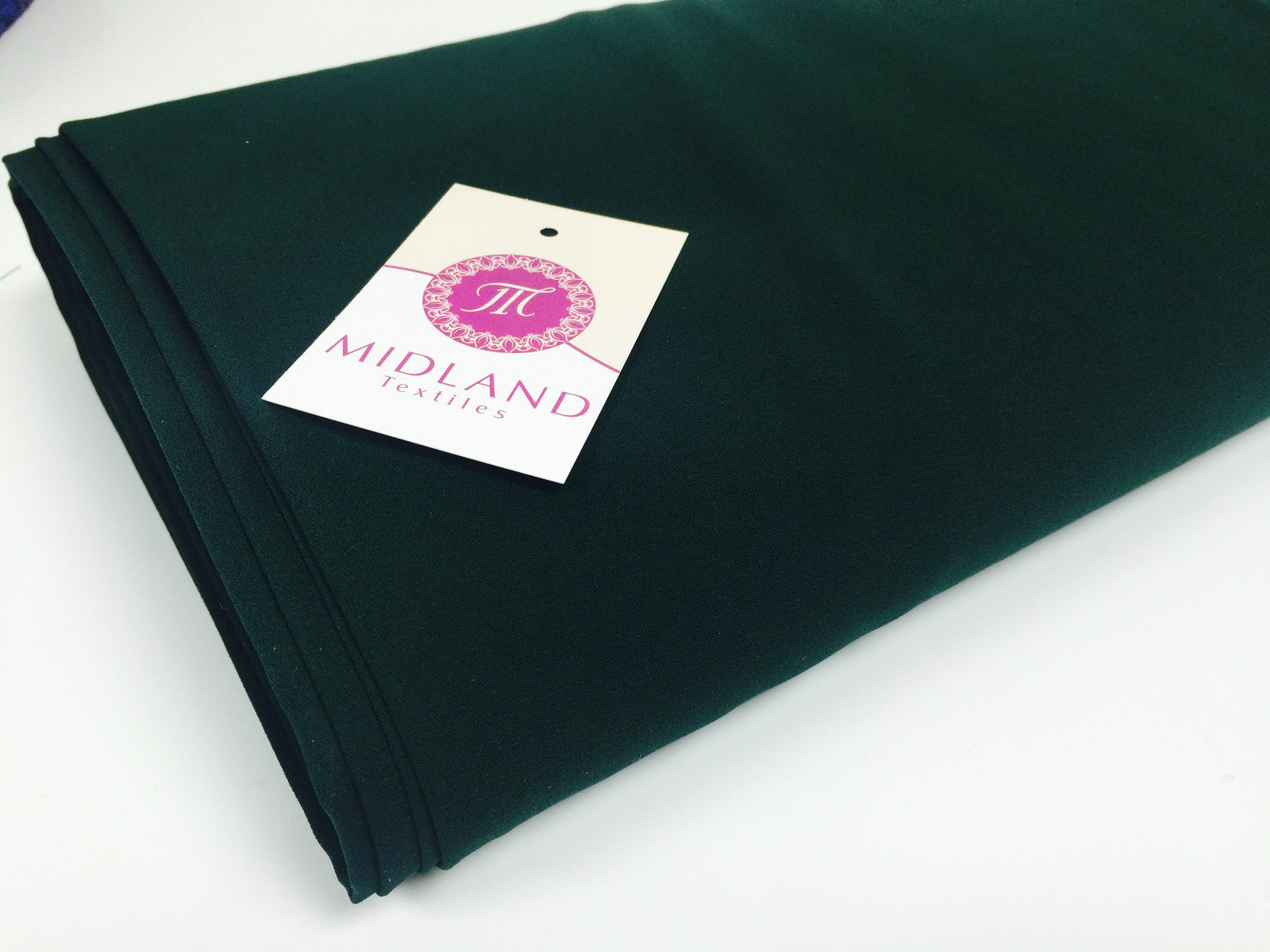 Plain Poly Moss Crepe Georgette dress fabric medium weight 58' Wide M420 Mtex