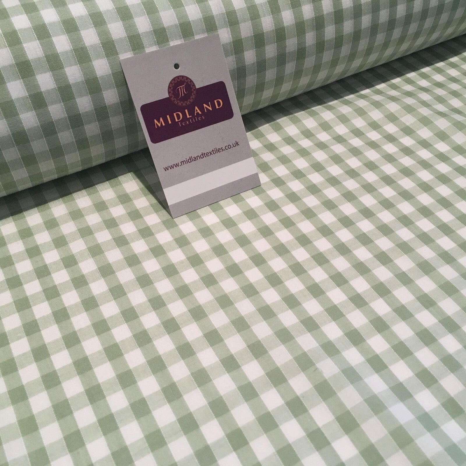 1/4 Inch Cotton Gingham Fabric for Clothing, Aprons, Tablecloths, School -  M30