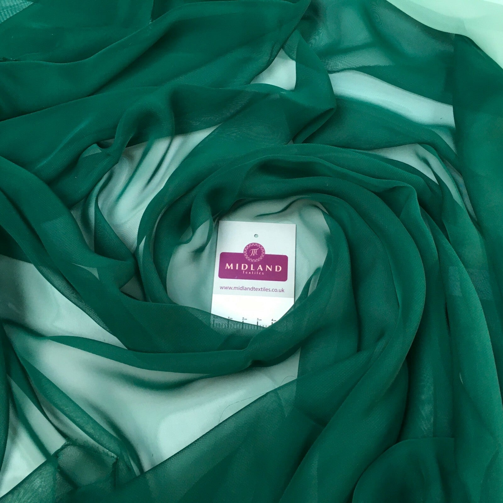 Plain Georgette Chiffon Lightweight sheer Fabric 150 cm M687 Mtex