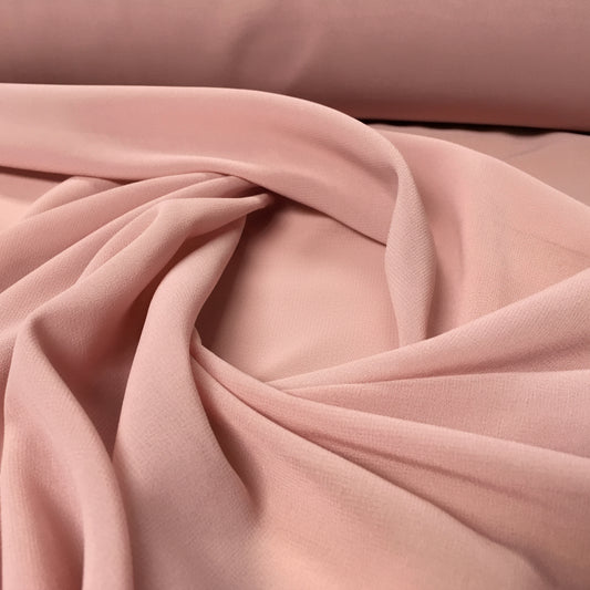 Plain Sheer Georgette Crepe chiffon scarf, evening wear fabric 58" M746 Mtex