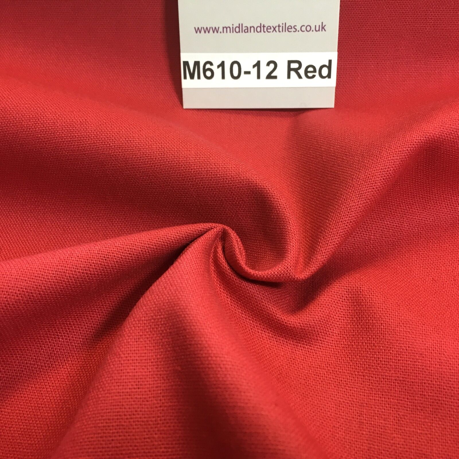 100% Cotton Plain Canvas Crafting Medium Weight Fabric 44' Wide M610 Mtex
