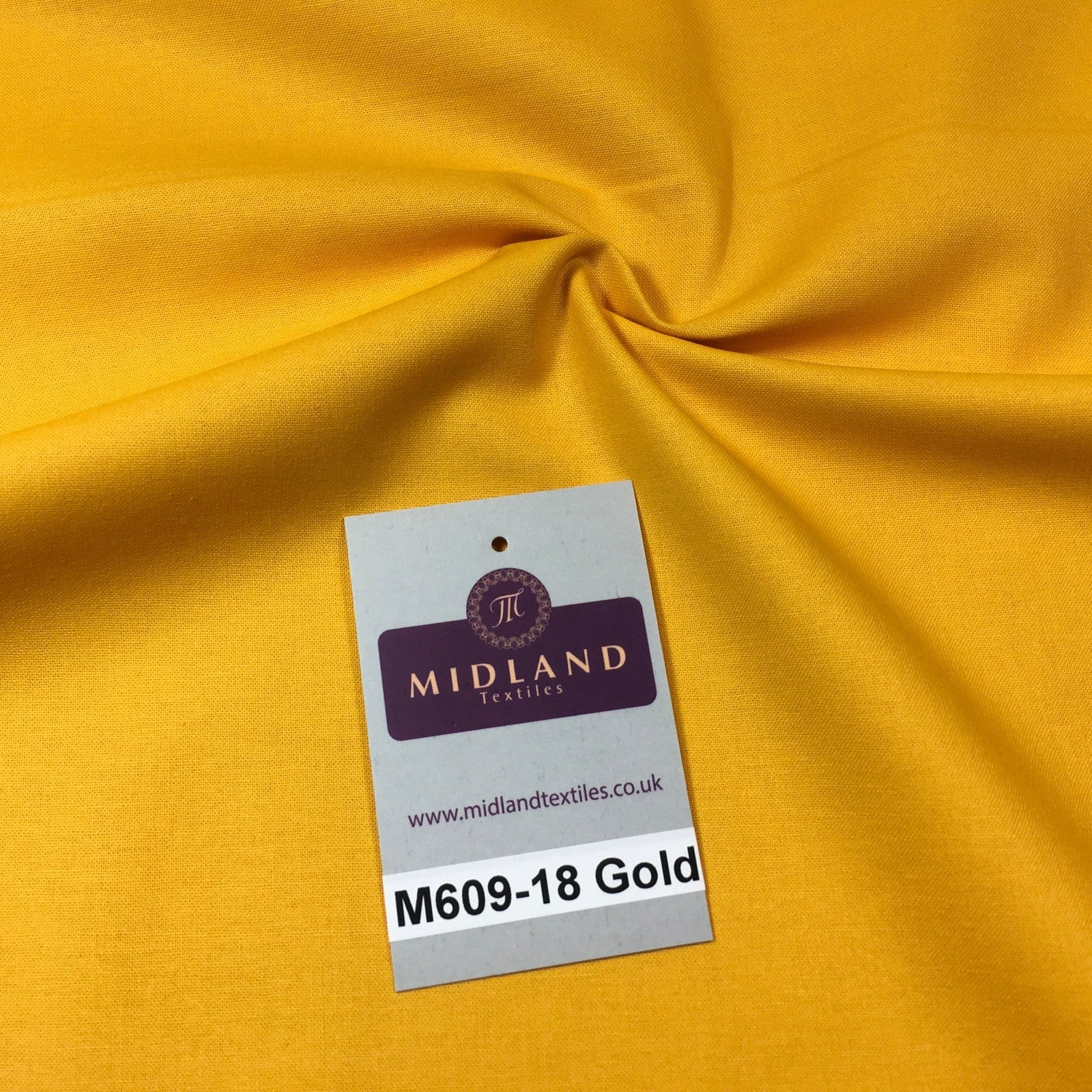 Plain Coloured True Craft 100% Cotton Patchwork Crafting Fabric 44' M609 Lot 1