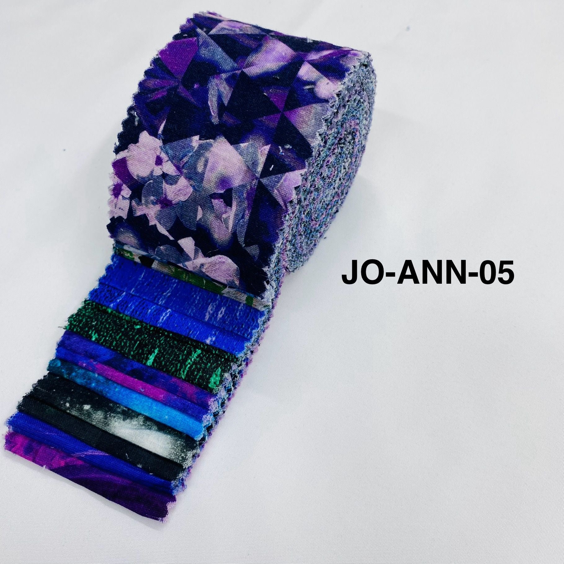 Jelly Roll Fabric Strips - 20 Pieces, 10 Designs  - 2.5 Inch x 42 Inch (Approx.) Fabric M1983