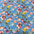 Wild Garden floral Cotton Print Fabric – 100% Cotton - 147cm Wide - M2127