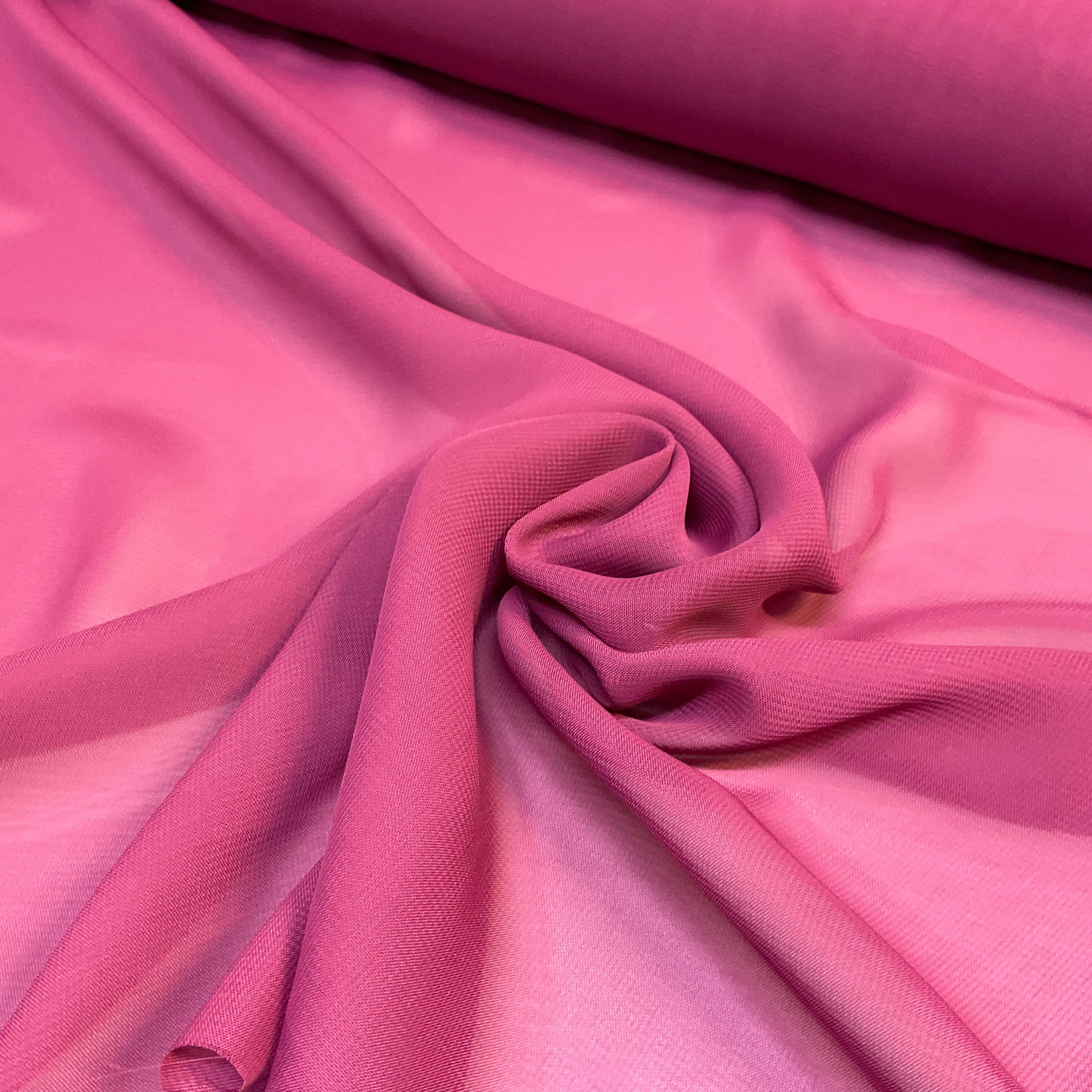 Plain lightweight sheer chiffon dress scarf fabric 150cm wide M2073