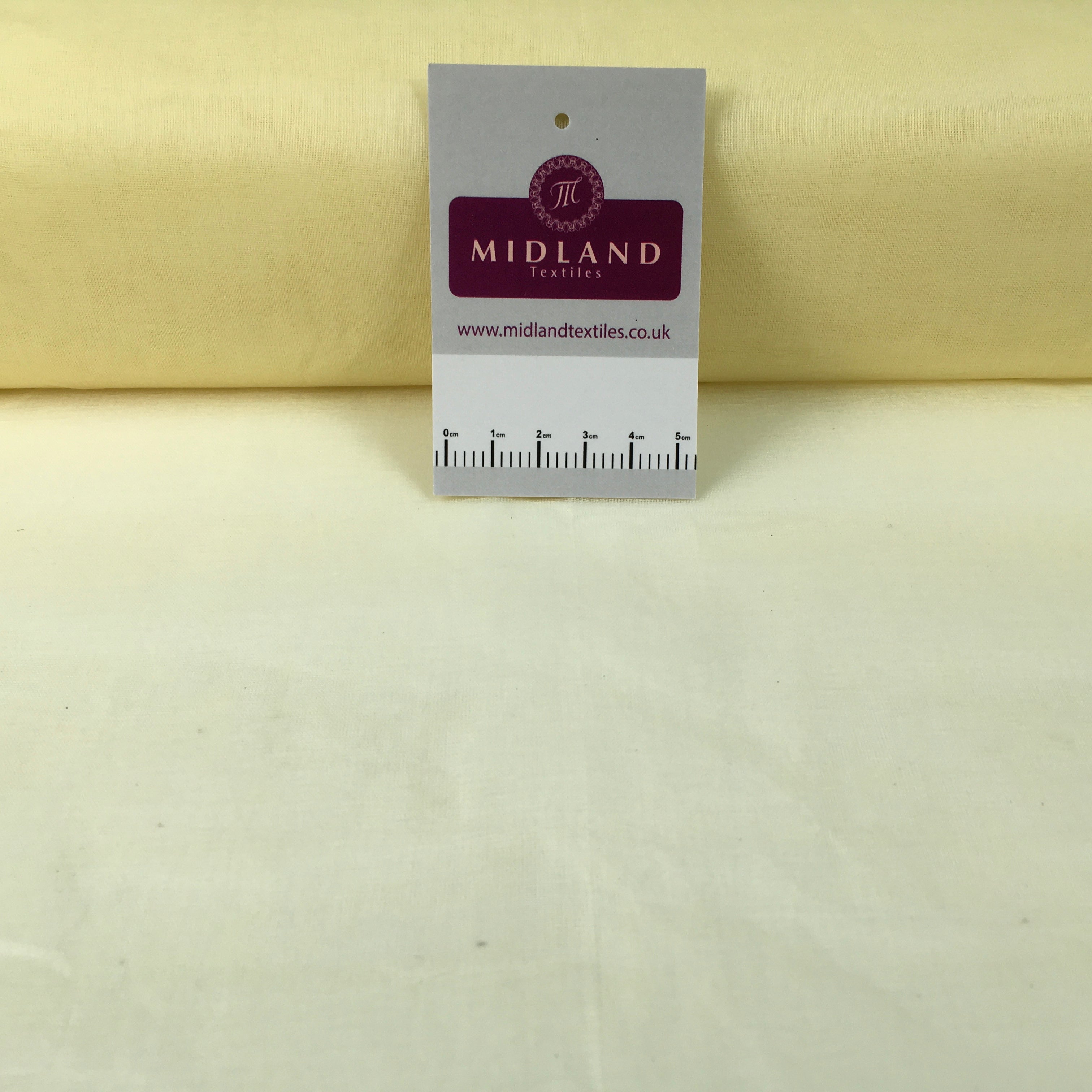 £3.50 100% Cotton Organdie stiff lightweight fabric used for lining 43' M689