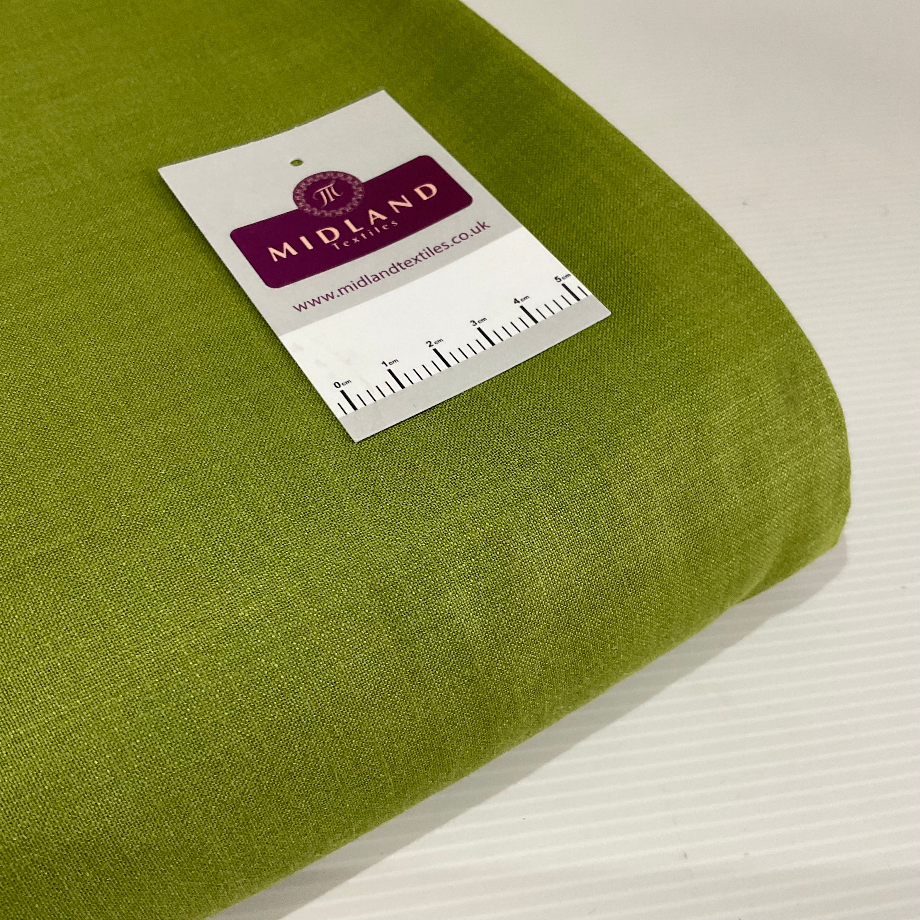 Plain Cotton Linen ideal for dress skirt blouses 100cm wide fabric M1968