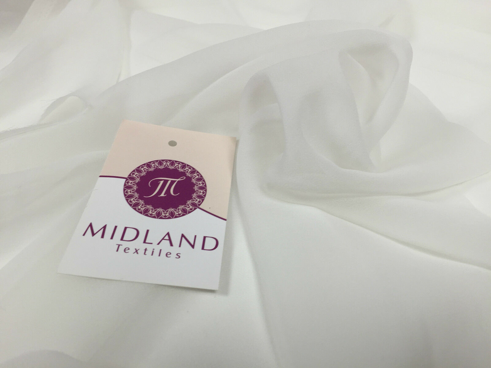 Moss Crepe Chiffon Sheer Fabric Semi-Transparent 44' 100% Polyester M430 Mtex