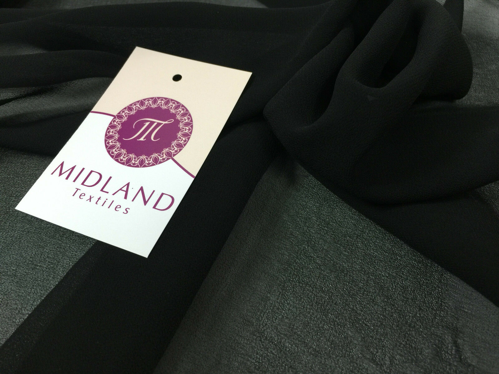 Moss Crepe Chiffon Sheer Fabric Semi-Transparent 44' 100% Polyester M430 Mtex