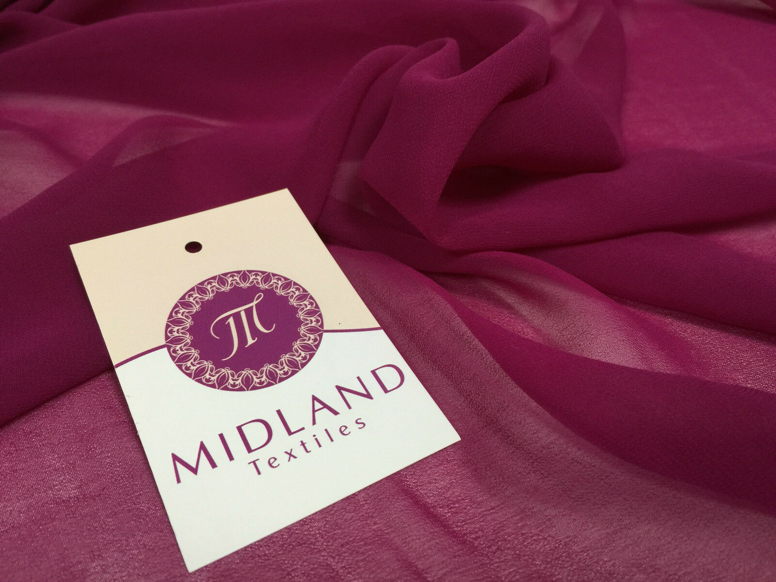 Moss Crepe Chiffon Sheer Fabric Semi-Transparent 44' 100% Polyester M430 Mtex