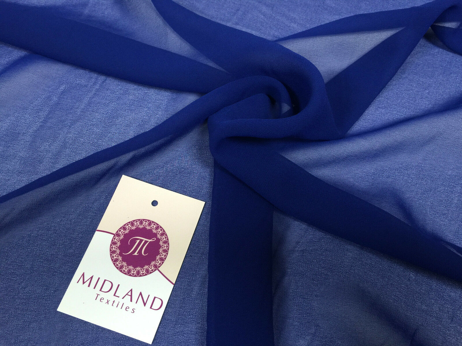 Moss Crepe Chiffon Sheer Fabric Semi-Transparent 44' 100% Polyester M430 Mtex