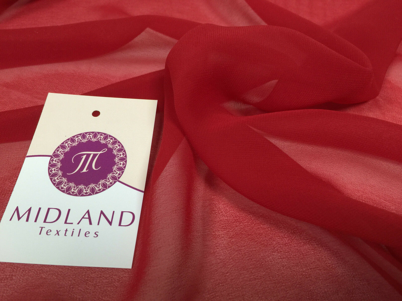 Moss Crepe Chiffon Sheer Fabric Semi-Transparent 44' 100% Polyester M430 Mtex