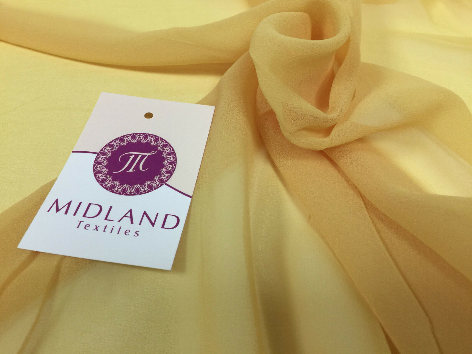 Moss Crepe Chiffon Sheer Fabric Semi-Transparent 44' 100% Polyester M430 Mtex