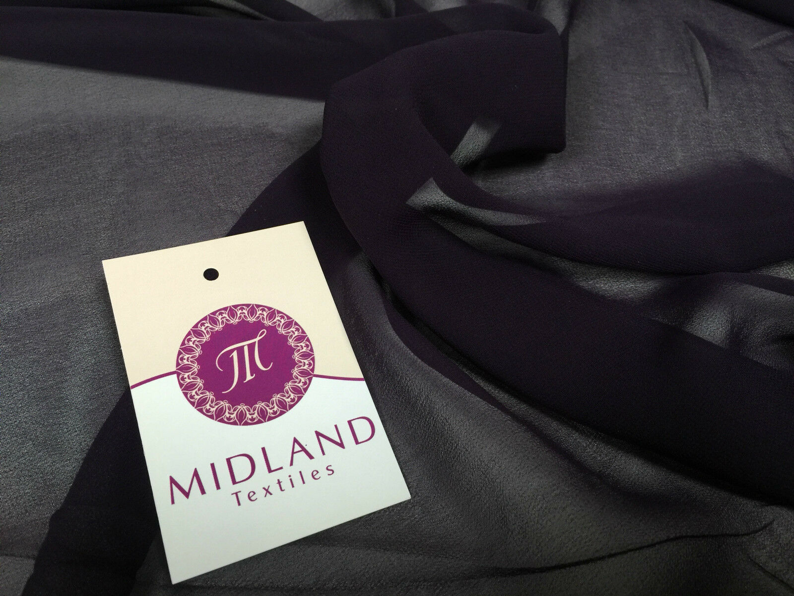 Moss Crepe Chiffon Sheer Fabric Semi-Transparent 44' 100% Polyester M430 Mtex