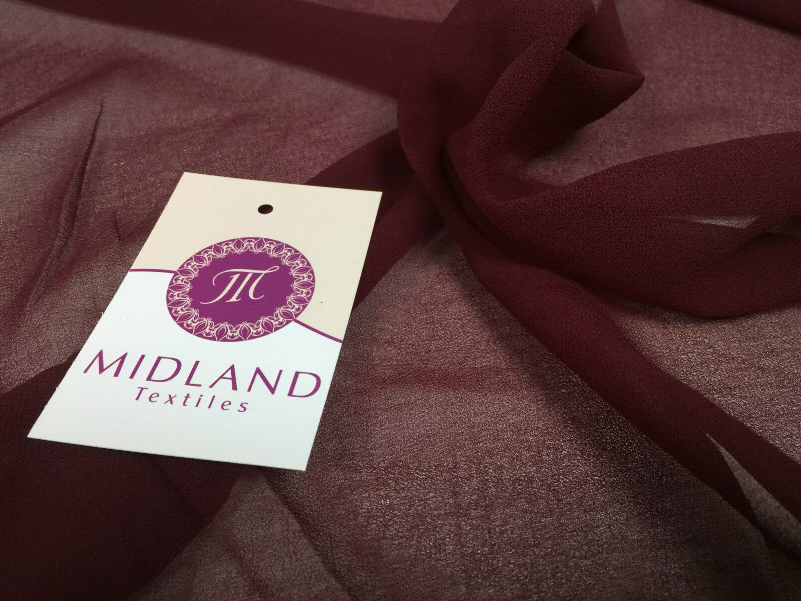 Moss Crepe Chiffon Sheer Fabric Semi-Transparent 44' 100% Polyester M430 Mtex