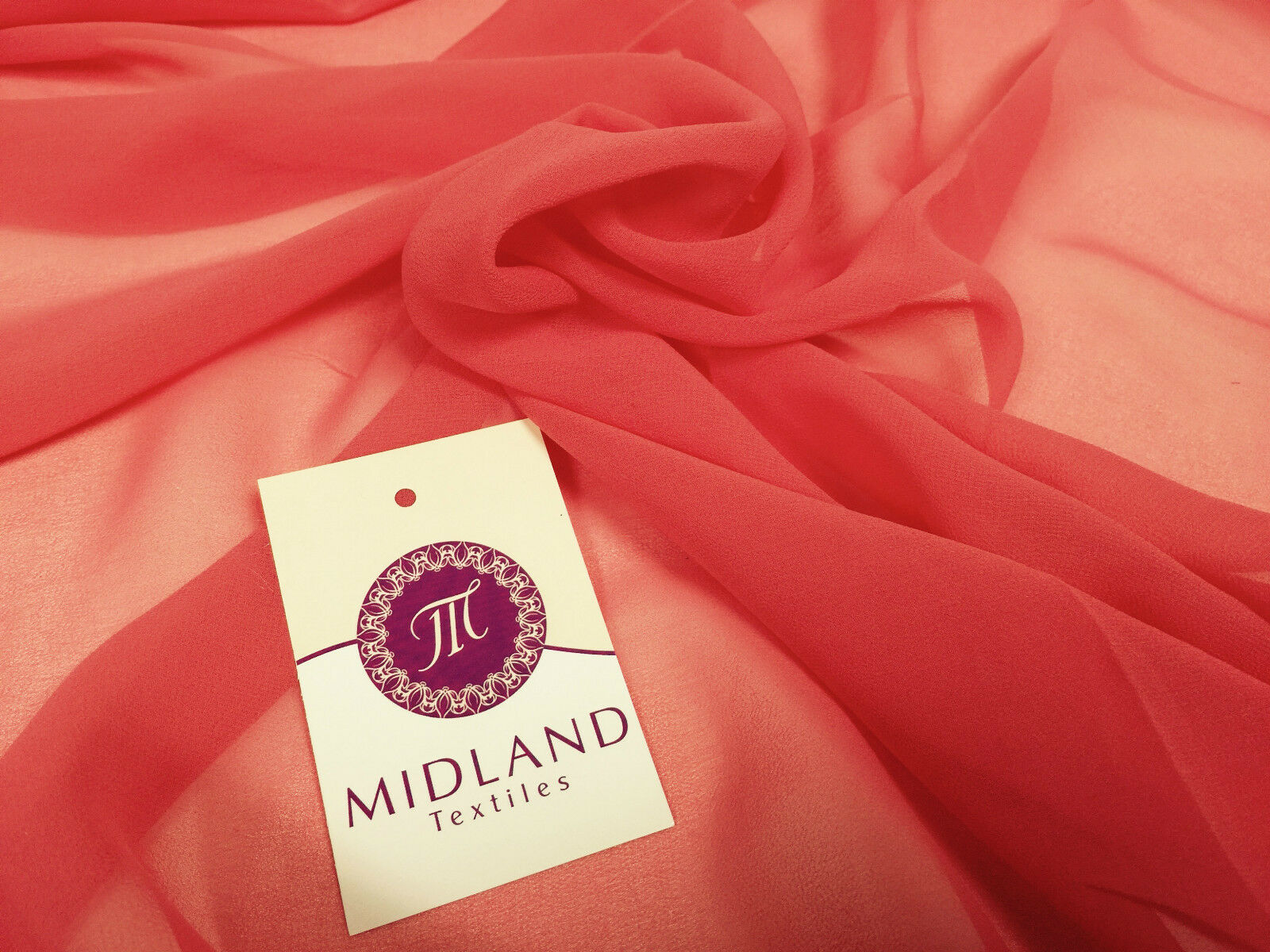 Moss Crepe Chiffon Sheer Fabric Semi-Transparent 44' 100% Polyester M430 Mtex