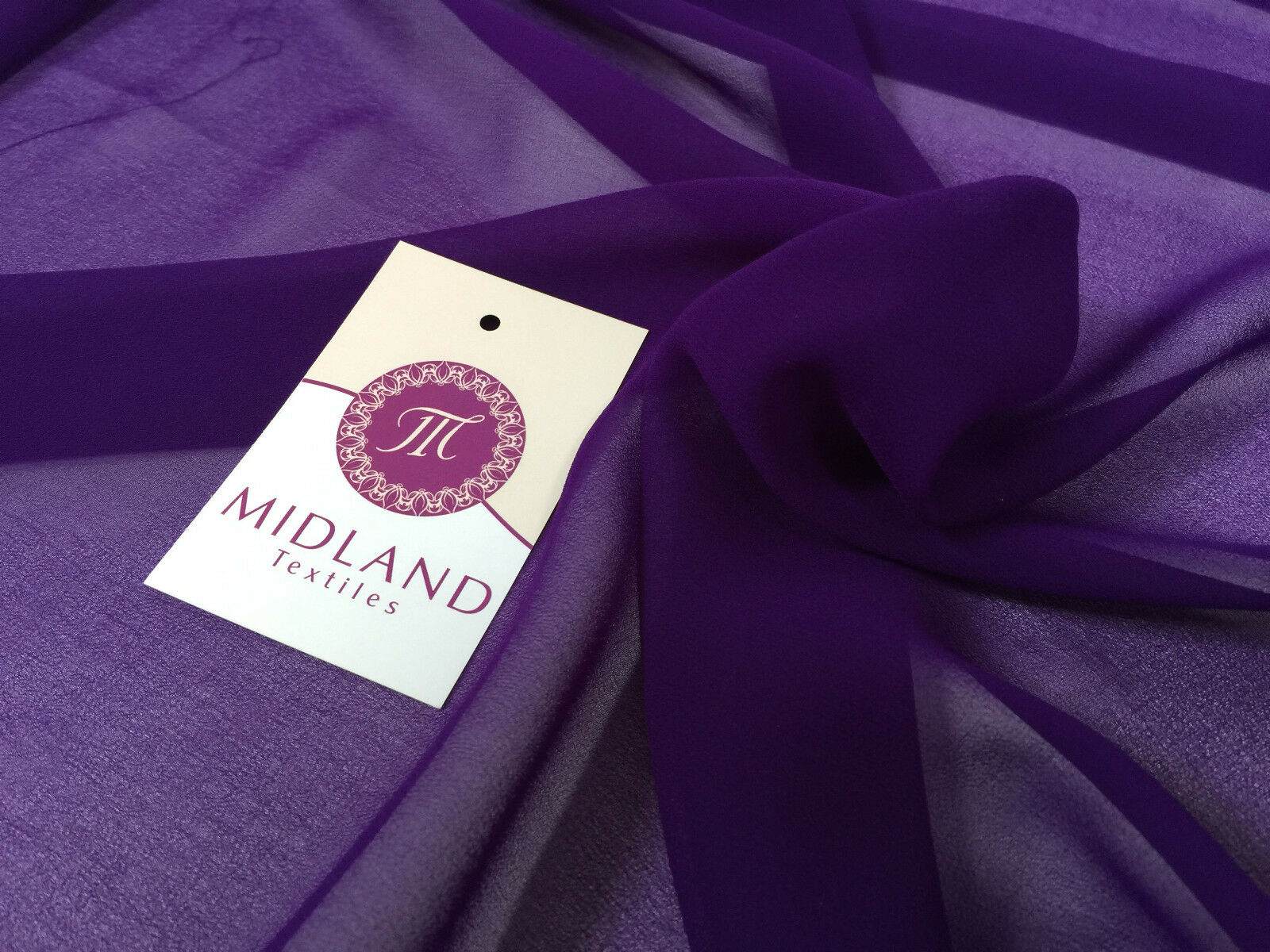 Moss Crepe Chiffon Sheer Fabric Semi-Transparent 44' 100% Polyester M430 Mtex