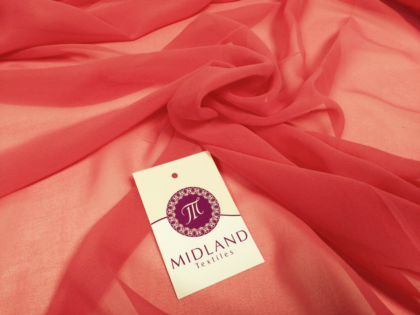 Moss Crepe Chiffon Sheer Fabric Semi-Transparent 44' 100% Polyester M430 Mtex