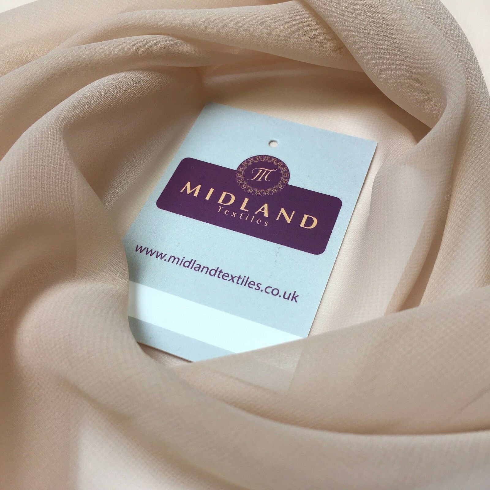 Moss Crepe Chiffon Sheer Fabric Semi-Transparent 44' 100% Polyester M430 Mtex