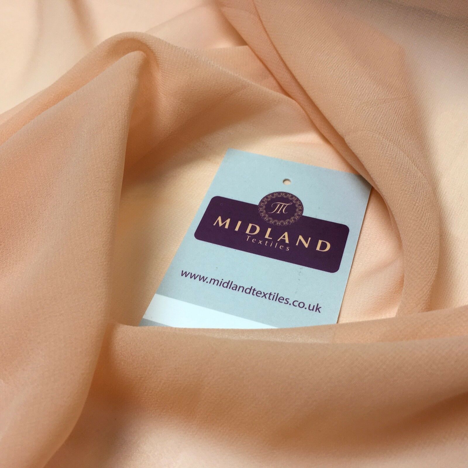 Moss Crepe Chiffon Sheer Fabric Semi-Transparent 44' 100% Polyester M430 Mtex