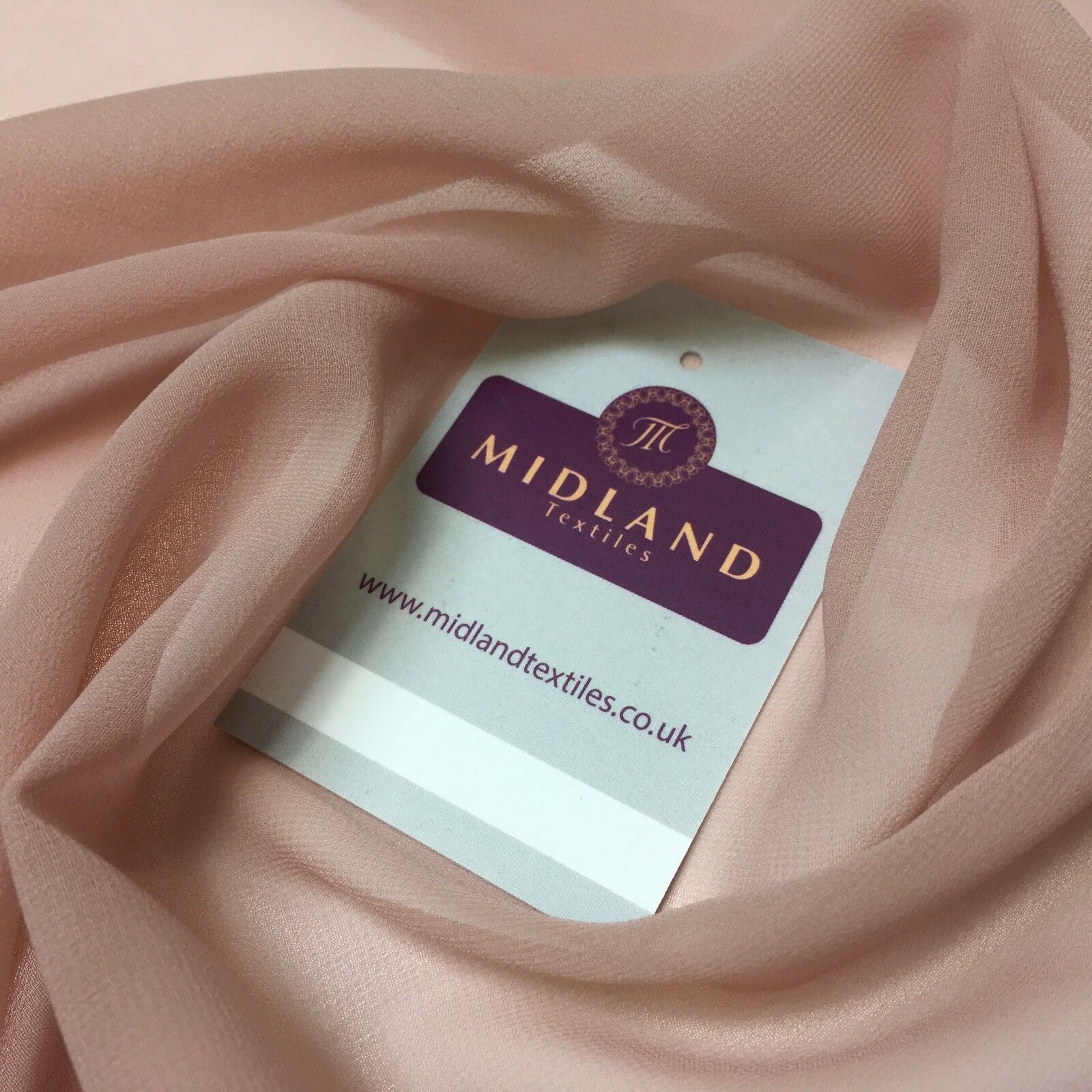 Moss Crepe Chiffon Sheer Fabric Semi-Transparent 44' 100% Polyester M430 Mtex