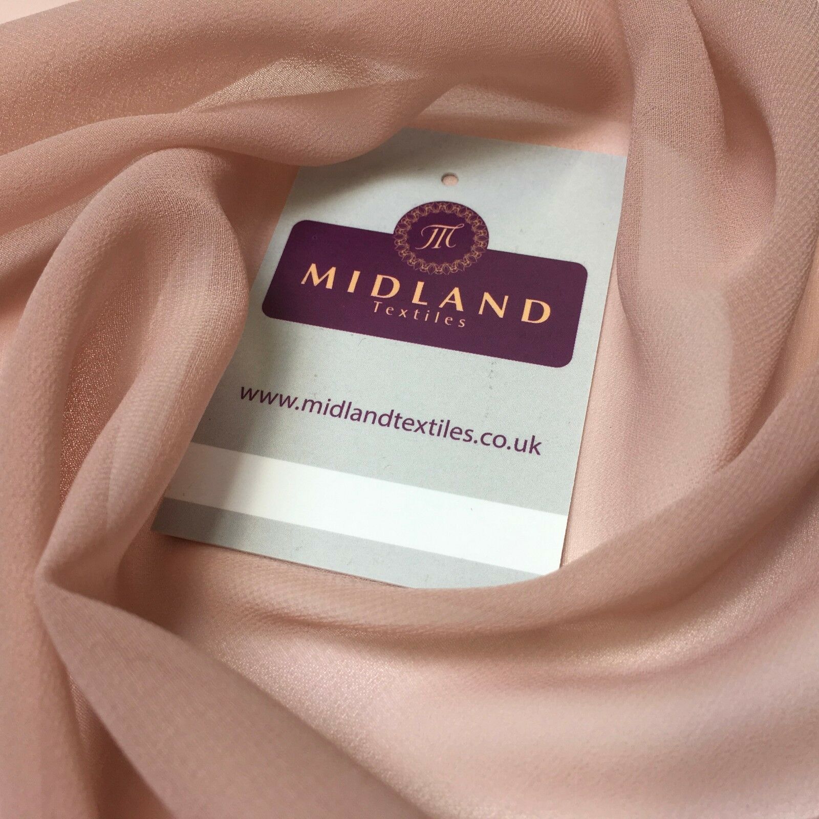 Moss Crepe Chiffon Sheer Fabric Semi-Transparent 44' 100% Polyester M430 Mtex