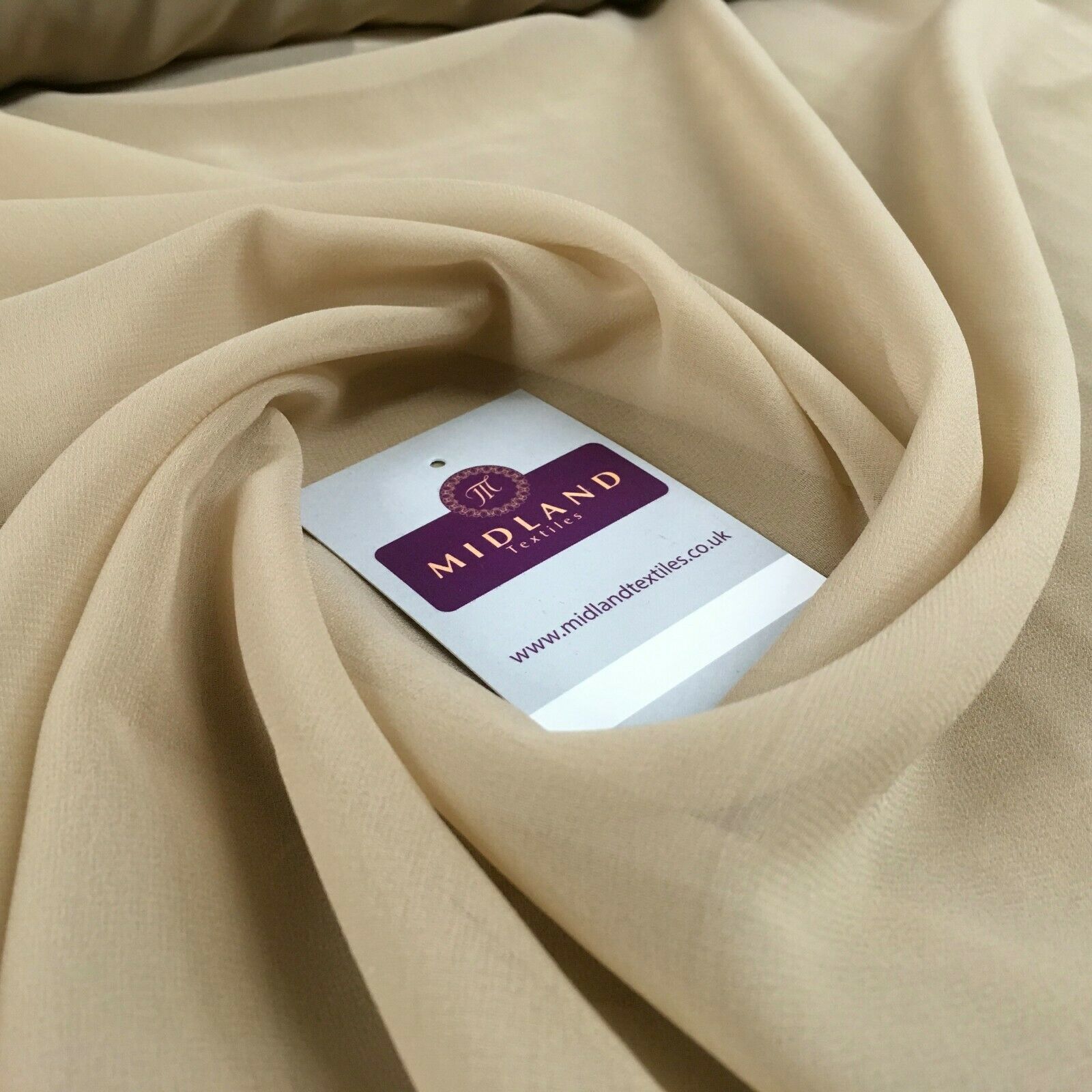 Moss Crepe Chiffon Sheer Fabric Semi-Transparent 44' 100% Polyester M430 Mtex