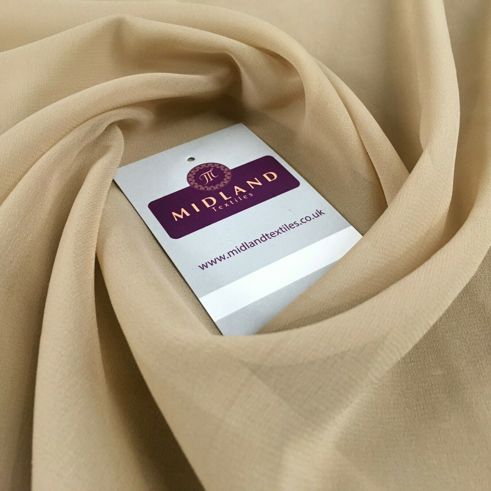 Moss Crepe Chiffon Sheer Fabric Semi-Transparent 44' 100% Polyester M430 Mtex