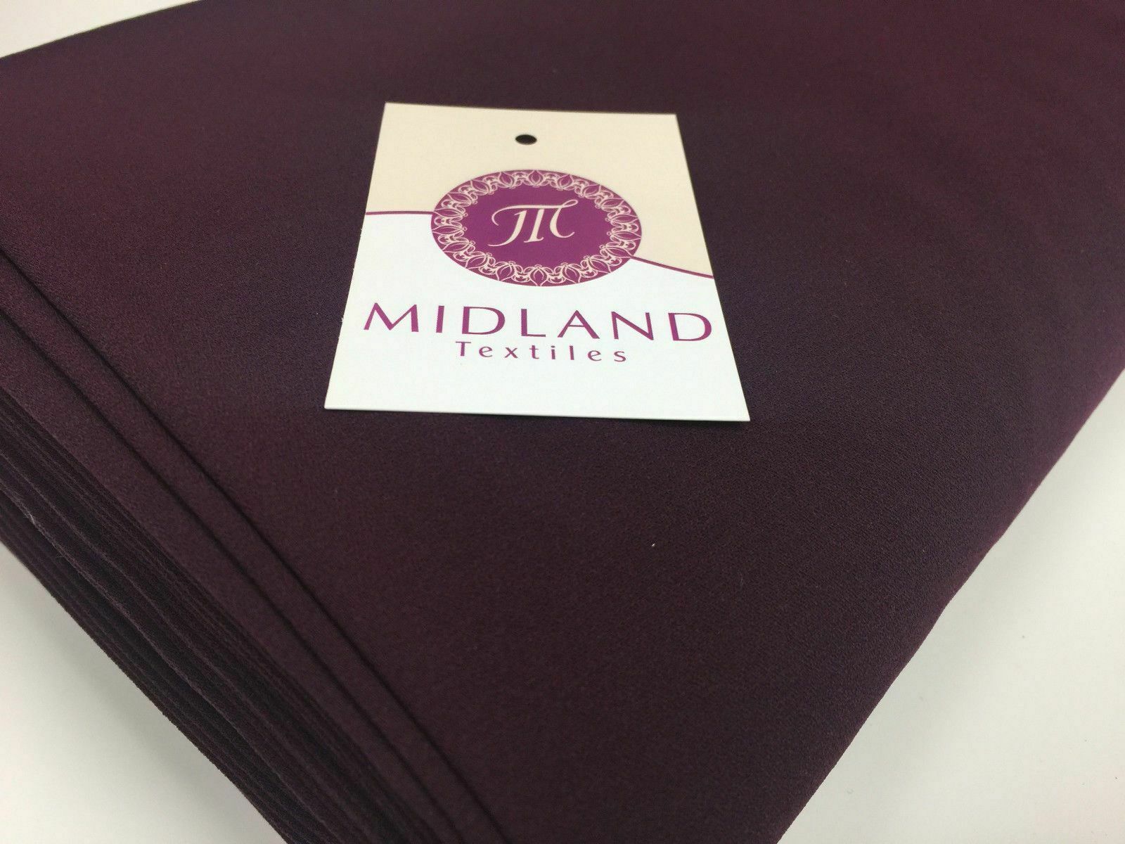 Plain Poly Moss Crepe Georgette dress fabric medium weight 58' Wide M420 Mtex