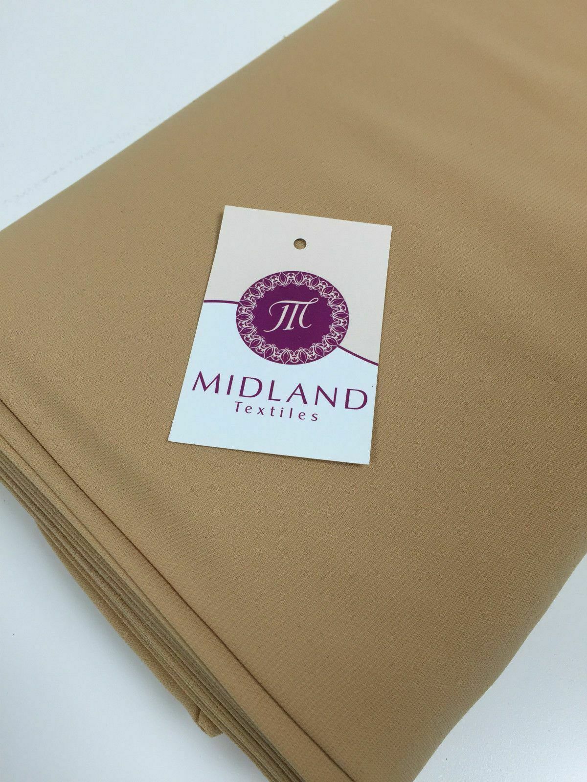 Plain Poly Moss Crepe Georgette dress fabric medium weight 58' Wide M420 Mtex