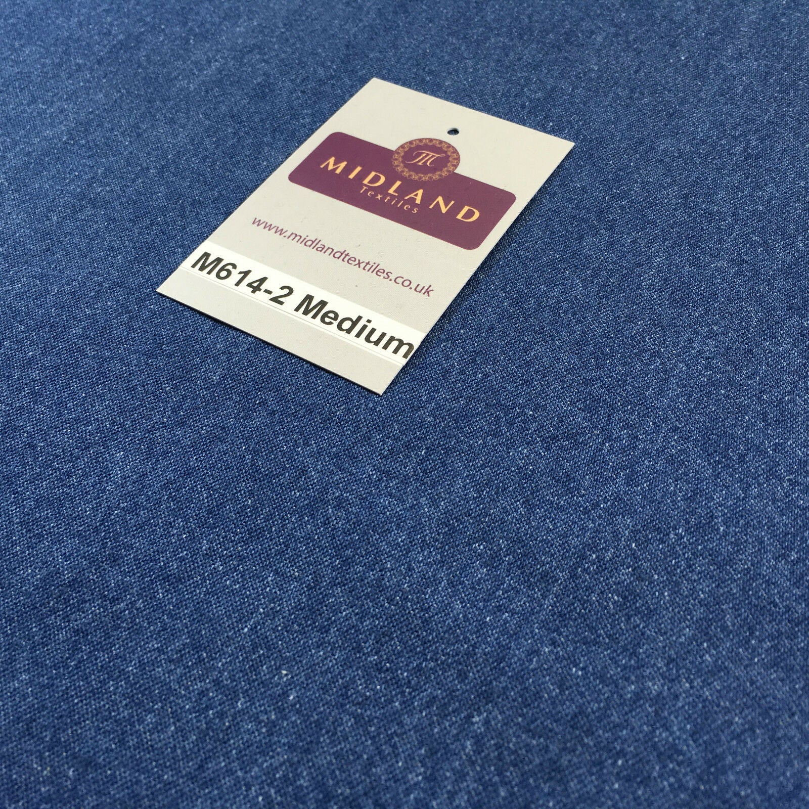 8oz Washed Denim Light-Medium-Dark Blue Fabric 100% Cotton 58' Wide M614 Mtex