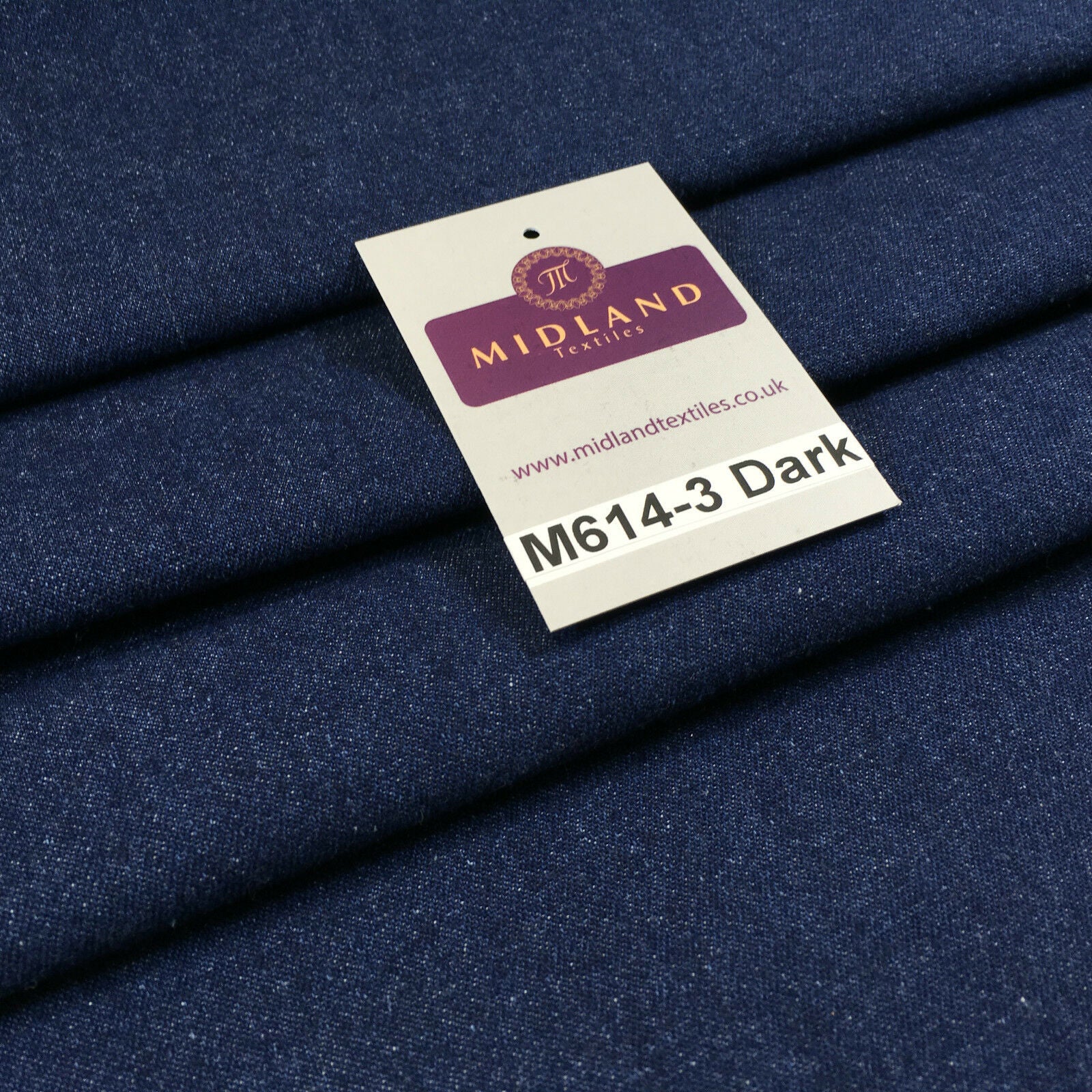 8oz Washed Denim Light-Medium-Dark Blue Fabric 100% Cotton 58' Wide M614 Mtex