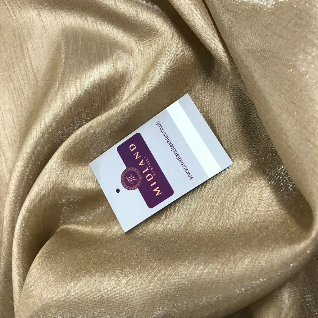 Shimmer Raw Faux Silk Dupion Dress Fabric 45