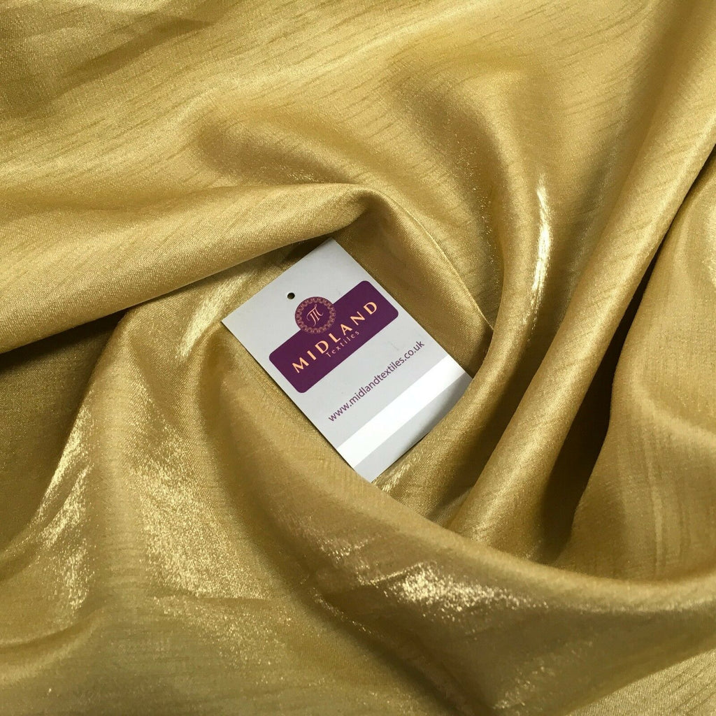 Shimmer Raw Faux Silk Dupion Dress Fabric 45