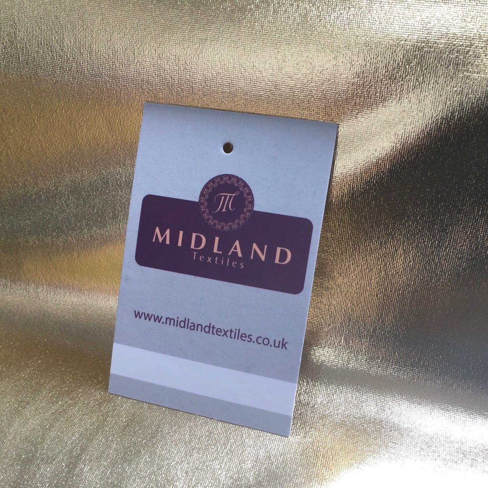 Metallic Foil Mirror 4 way Stretch Spandex Dance Fabric 57' Wide MK892