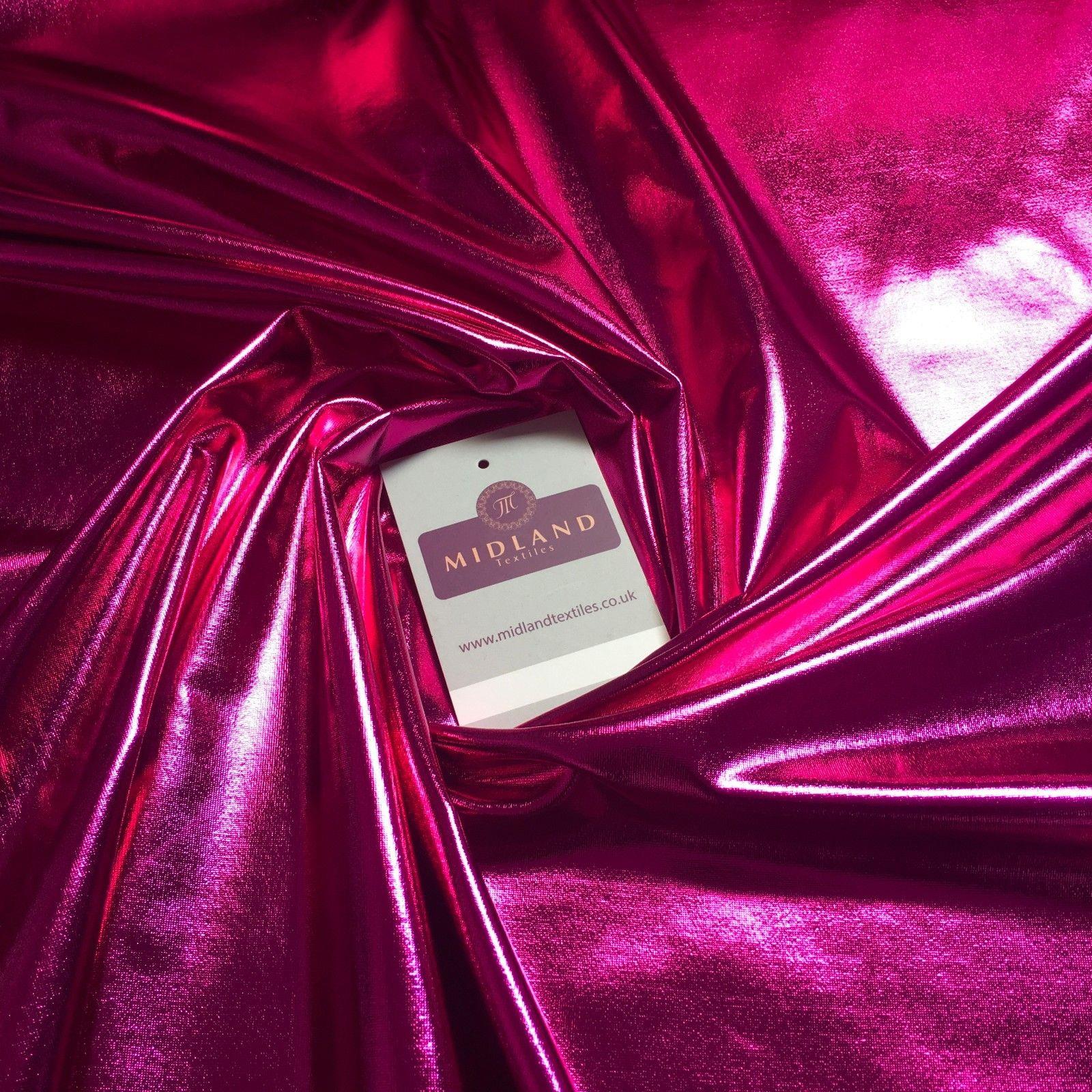 Metallic Foil Mirror 4 way Stretch Spandex Dance Fabric 57' Wide MK892